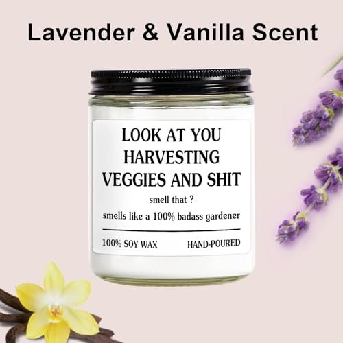 Garten Geschenke für Frauen - Einzigartiges Pflanzenliebhaber Geschenk, Muttertag, Lustiges Gartengeschenk, Entspannungskerze, Bestes Geschenk für Gärtner, Valentinstag Geschenk Coole Pflanzenmama, Lustiger Garten, Wachsende Kerze