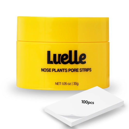Luelle Pore Strips – 100er-Pack Tiefenreinigungs-Patch-System für Nase & Gesicht, Mitesserentferner, Peel-Off-Maske