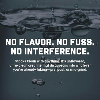 Jocko Fuel Creatin-Monohydrat Stick-Packs – Reines mikronisiertes Pulver für unterwegs, 150 g, 30 Portionen, geschmacksneutral