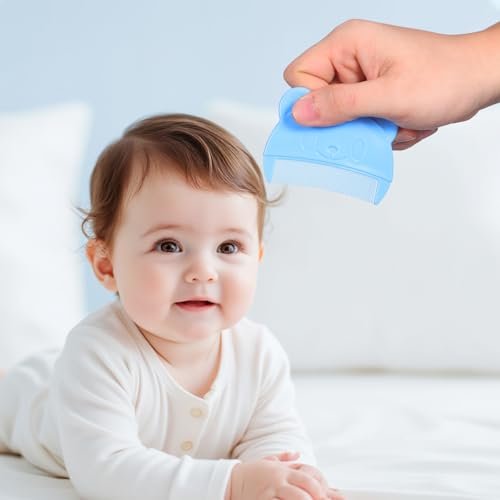 Toyvian 2er-Pack Babyhaarbürsten: Plüschige Bärenkamm für sanfte Kopfhautpflege bei Neugeborenen