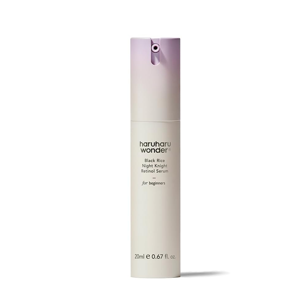 Haruharu Wonder Black Rice Night Retinol Serum – Glättendes & straffendes Nachtpflege-Serum mit Retinol, 0,67 fl.oz