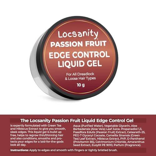Locsanity Natural & Organic Loose Natural Sample Travel Kit – 2-in-1 Shampoo/Conditioner, Tiefenfeuchtigkeitspflege, Haaröl, Leave-in Conditioner & Glättungsgel