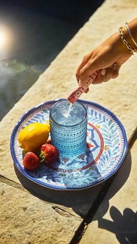 Joyburst Zuckerfreie Elektrolyte Pulverbeutel, Instant Hydration Drink Mix Sticks, Sortenpackung (10 Wassermelone, 10 Erdbeer-Limonade), zur Rehydrierung unterwegs, Bio, natürlich, keto-freundlich