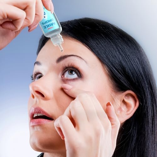 Tyson 2.0 Mike Red Eye Drops – Max Stärke Rötungsentfernung & Gleitmittel für trockene, müde Augen, schnell wirkende kühlende Linderung bei juckenden & gereizten roten Augen, 0,5 fl oz (15 ml)