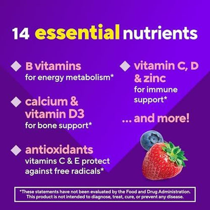 Vitafusion Frauen Multi-Vitamin Gummis, 120 Stück