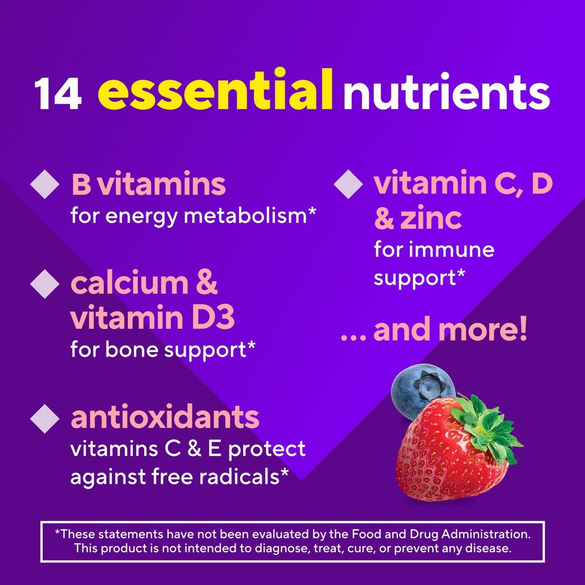 Vitafusion Frauen Multi-Vitamin Gummis, 120 Stück