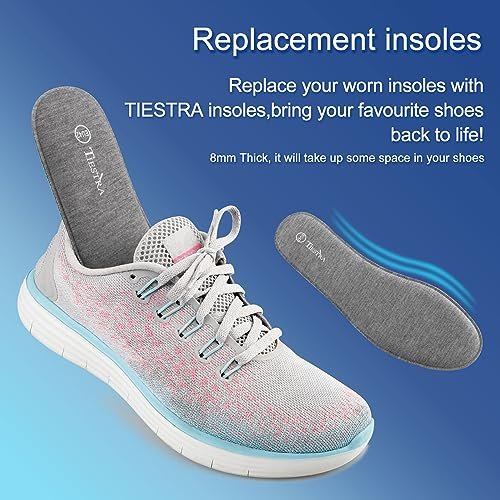 2 Paar Memory Foam Einlegesohlen für Herren – Komfortable, stoßdämpfende Ersatzsohlen für Arbeitsstiefel, Laufschuhe – Fußschmerzlinderung – Atmungsaktive Innensohlen – EU 47/US 14