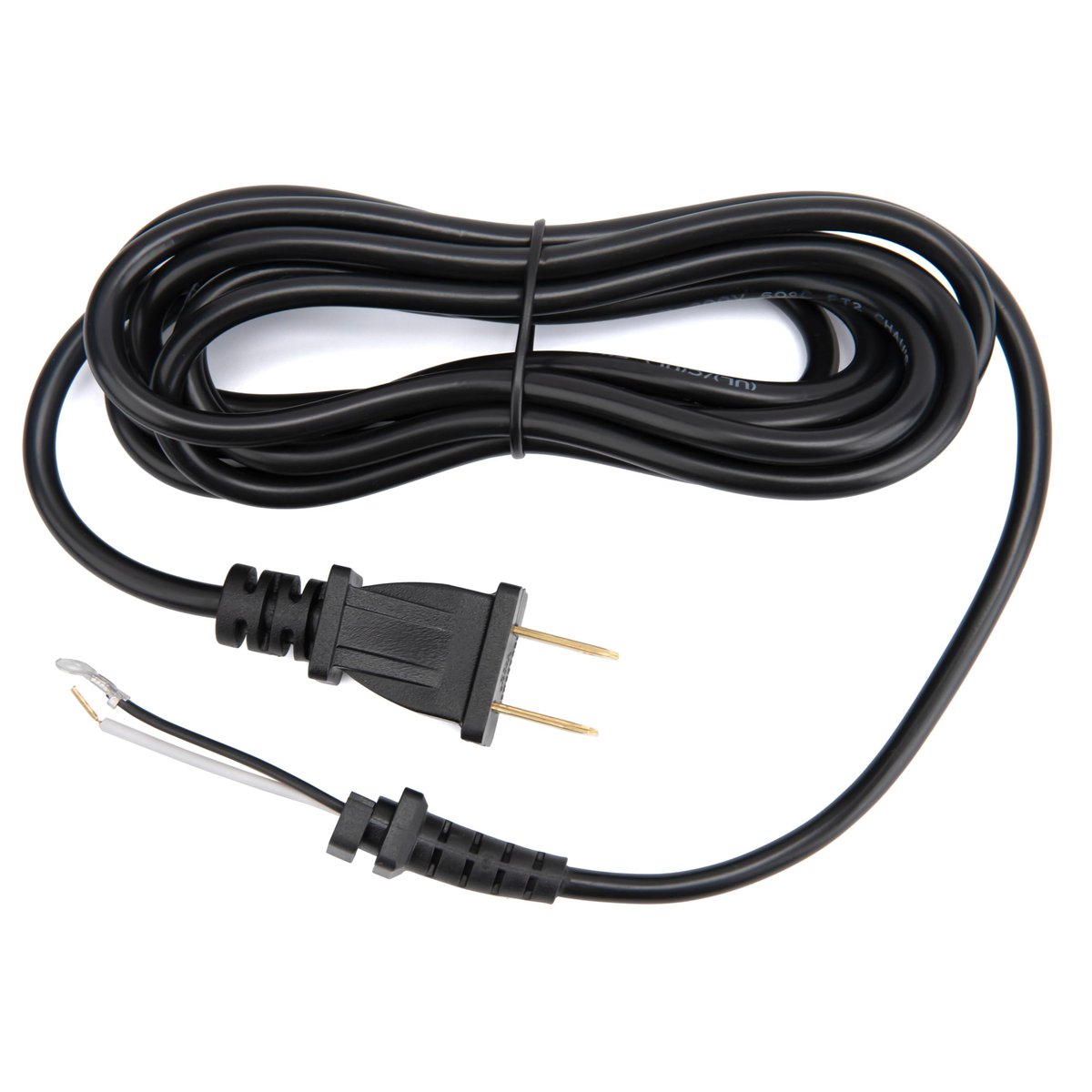 Ersatzkabel für Haarschneider, kompatibel mit Andis T-Outliner (2-Draht) #04624 4624, 12 Fuß, Schwarz