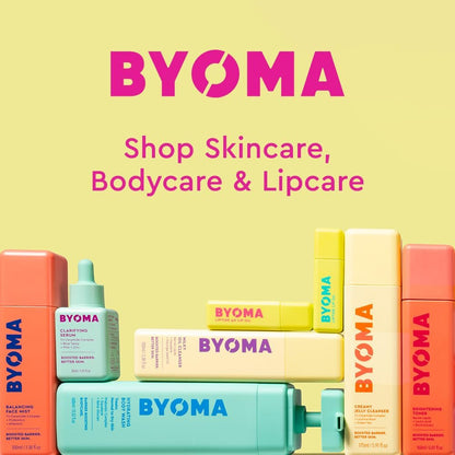BYOMA SPF 50 Gesichtsfluid – Ultra-leichter Sonnenschutz für alle Hauttöne – Leuchtender Glanz ohne weißen Schimmer – Stärkt die Hautbarriere – 50 ml