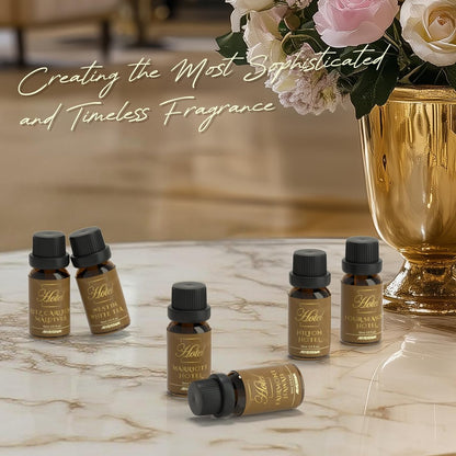ARVIDSSON Hotel Diffuser Oils Geschenkset – Luxuriöse Duftöle für Aromadiffuser, inspiriert von 5-Sterne-Hotel-Düften, Geschenk für Frauen und Männer