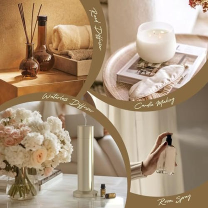 ARVIDSSON Hotel Diffuser Oils Geschenkset – Luxuriöse Duftöle für Aromadiffuser, inspiriert von 5-Sterne-Hotel-Düften, Geschenk für Frauen und Männer