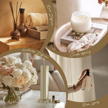 ARVIDSSON Hotel Diffuser Oils Geschenkset – Luxuriöse Duftöle für Aromadiffuser, inspiriert von 5-Sterne-Hotel-Düften, Geschenk für Frauen und Männer