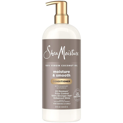 SheaMoisture Conditioner Feuchtigkeit & Geschmeidigkeit für welliges & lockiges Haar – 34 oz
