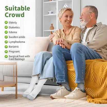 NOLUNT Diabetikersocken für Herren, 6 Paar Bambusviskose ohne Bündchen, Crew-Socken, Größen 9-12, 10-13, 13-15 (Weiß+Schwarz+Dunkelgrau+Tiefgrau+Sandfarben+Tiefblau - Large)