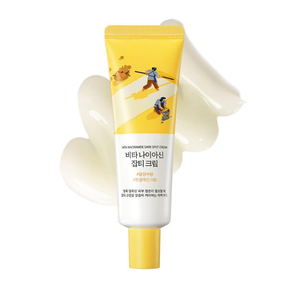 ROUND LAB Vita Niacinamide Dark Spot Cream 1.69 Fl Oz – Aufhellende Feuchtigkeitscreme mit Tranexamsäure und Vitamin-Komplex für dunkle Flecken, ungleichmäßige Hautstruktur und strahlende Haut, Koreanische Hautpflege