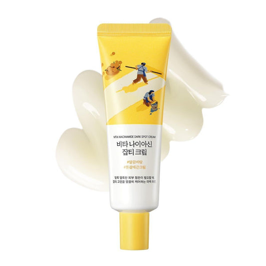 ROUND LAB Vita Niacinamide Dark Spot Cream 1.69 Fl Oz – Aufhellende Feuchtigkeitscreme mit Tranexamsäure und Vitamin-Komplex für dunkle Flecken, ungleichmäßige Hautstruktur und strahlende Haut, Koreanische Hautpflege
