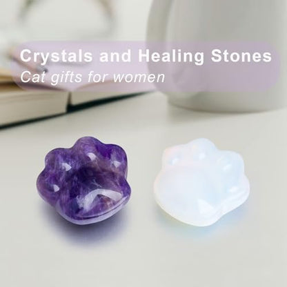 Schwarzer Obsidian Katzenkristall – Heilsteine, natürlicher Sorgenstein gegen Angst & Stress, Kristallgeschenk für Katzenliebhaber, Meditation & Energiebalance