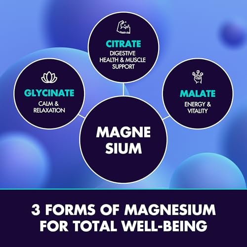 Secret Element Magnesium Glycinat 2150 mg Gummis für Frauen und Männer – Hochdosiertes Magnesium mit Glycinat, Citrat und Malat – Zuckerfrei, Vegan, 60 Orangen-Gummis für besseren Schlaf und Entspannung