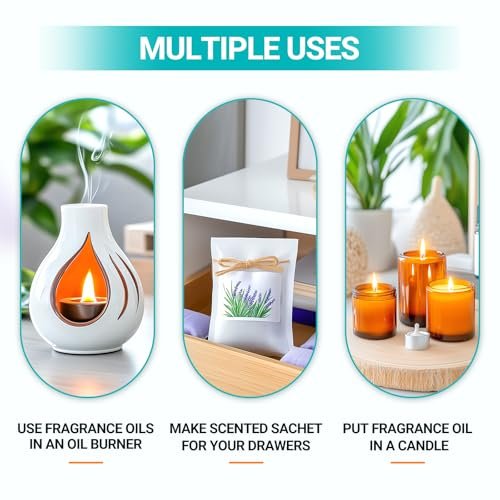 ENYORLI Lavendelöl 100 ml – Reines ätherisches Lavendelöl für Diffuser, Bad & DIY, vielseitig einsetzbar für Männer & Frauen