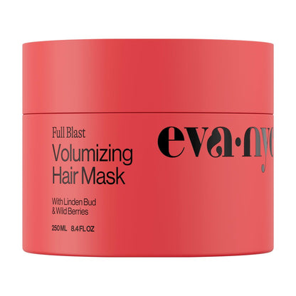 Eva NYC Volumisierende Leichte Tiefenpflege-Haarmaske für feines Haar – Mehr Volumen + Fülle – Pflegt und spendet Feuchtigkeit – Vegan + Sulfatfrei – Salted Citron Duft – 250 ml