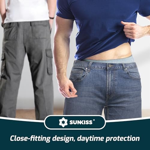 SUNKISS Super Weiche Inkontinenzunterwäsche für Männer, tagsüber Einweg Erwachsenen Pull-Ups, Herren Schutzwindeln mit maximaler Saugfähigkeit, XXLarge, Grau, 14 Stück