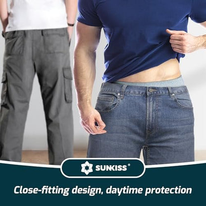 SUNKISS Super Weiche Inkontinenzunterwäsche für Männer, tagsüber Einweg Erwachsenen Pull-Ups, Herren Schutzwindeln mit maximaler Saugfähigkeit, XXLarge, Grau, 14 Stück