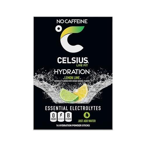CELSIUS Hydration™ Erdbeer-Wassermelone, Zuckerfreies Elektrolyt-Getränkepulver (14er-Pack)