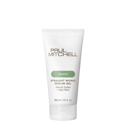 Paul Mitchell Straight Works Haargel – Glättender Styler für mehr Glanz, gegen Frizz, 150 ml