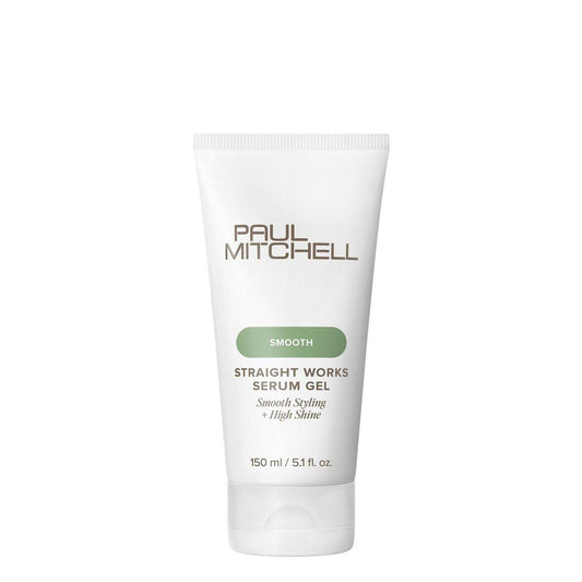 Paul Mitchell Straight Works Haargel – Glättender Styler für mehr Glanz, gegen Frizz, 150 ml
