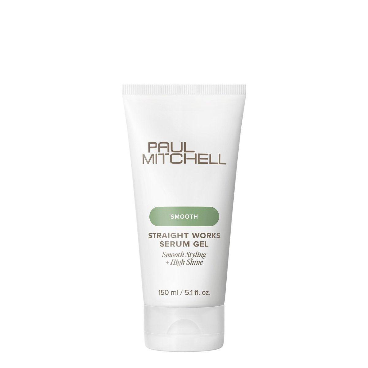 Paul Mitchell Straight Works Haargel – Glättender Styler für mehr Glanz, gegen Frizz, 150 ml