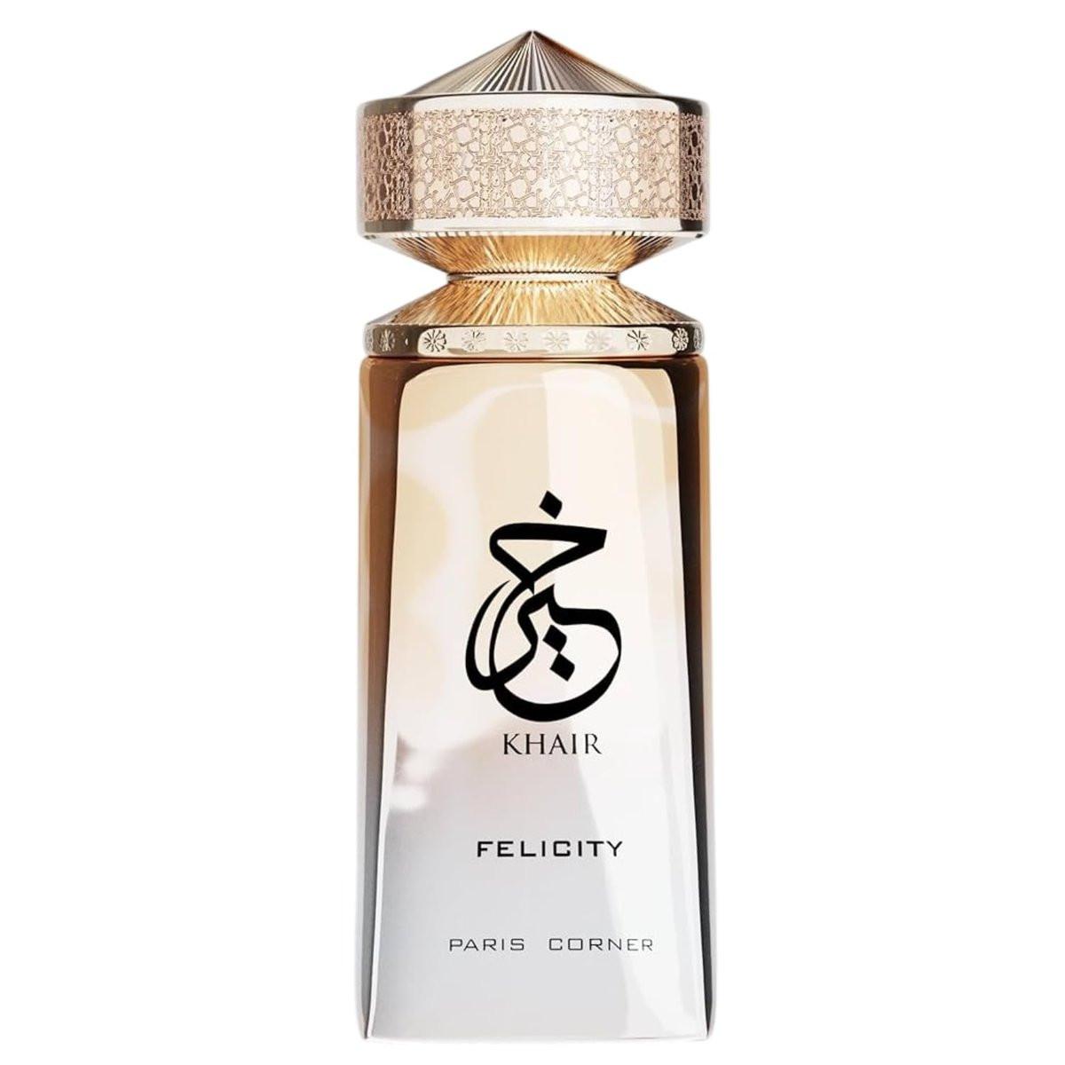 Paris Corner | Khair Felicity Eau de Parfum – 100 ml – Champagner, Cassis, Rose, Vanille & Moschus
