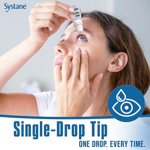 Systane PRO PF Augentropfen bei Trockenen Augen, 10 ml, Konservierungsmittelfrei mit Hyaluronat, Dreifach-Wirkformel zur Befeuchtung, Wiederherstellung & Schutz, Mehrdosisflasche
