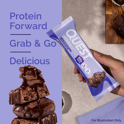 Quest Nutrition Overload Protein Riegel, Chocolate Explosion, 20g Protein, 1g Zucker, 3g Netto-Kohlenhydrate, glutenfrei, 12er Pack
