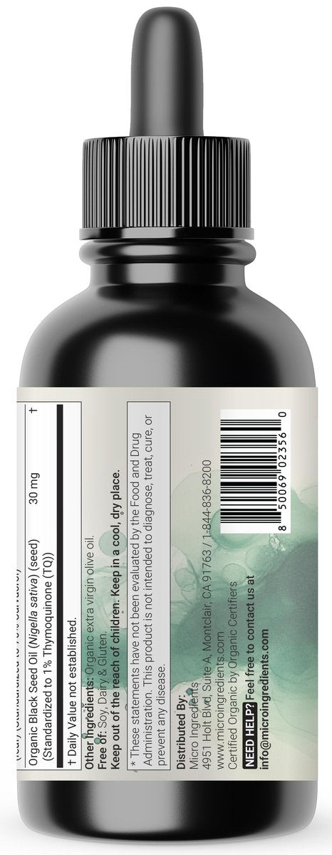 Bio Oregano Öl mit Schwarzkümmelöl, 118 ml | 2-in-1 Pipette | Hochwirksame flüssige Tropfen mit Carvacrol & Thymoquinon | Natürliches pflanzliches Nahrungsergänzungsmittel | Vegan, pflanzlich, ohne Gentechnik