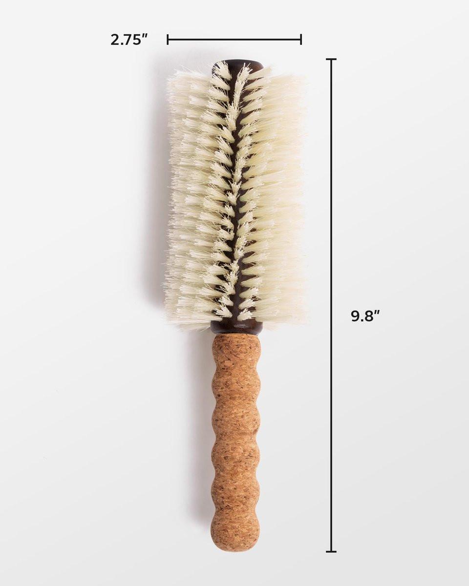 The Big Papi Long Barrel Boar/Nylon Bürste – Beige, Nylon, 3,4 Unzen