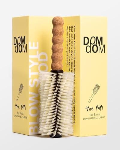 The Big Papi Long Barrel Boar/Nylon Bürste – Beige, Nylon, 3,4 Unzen