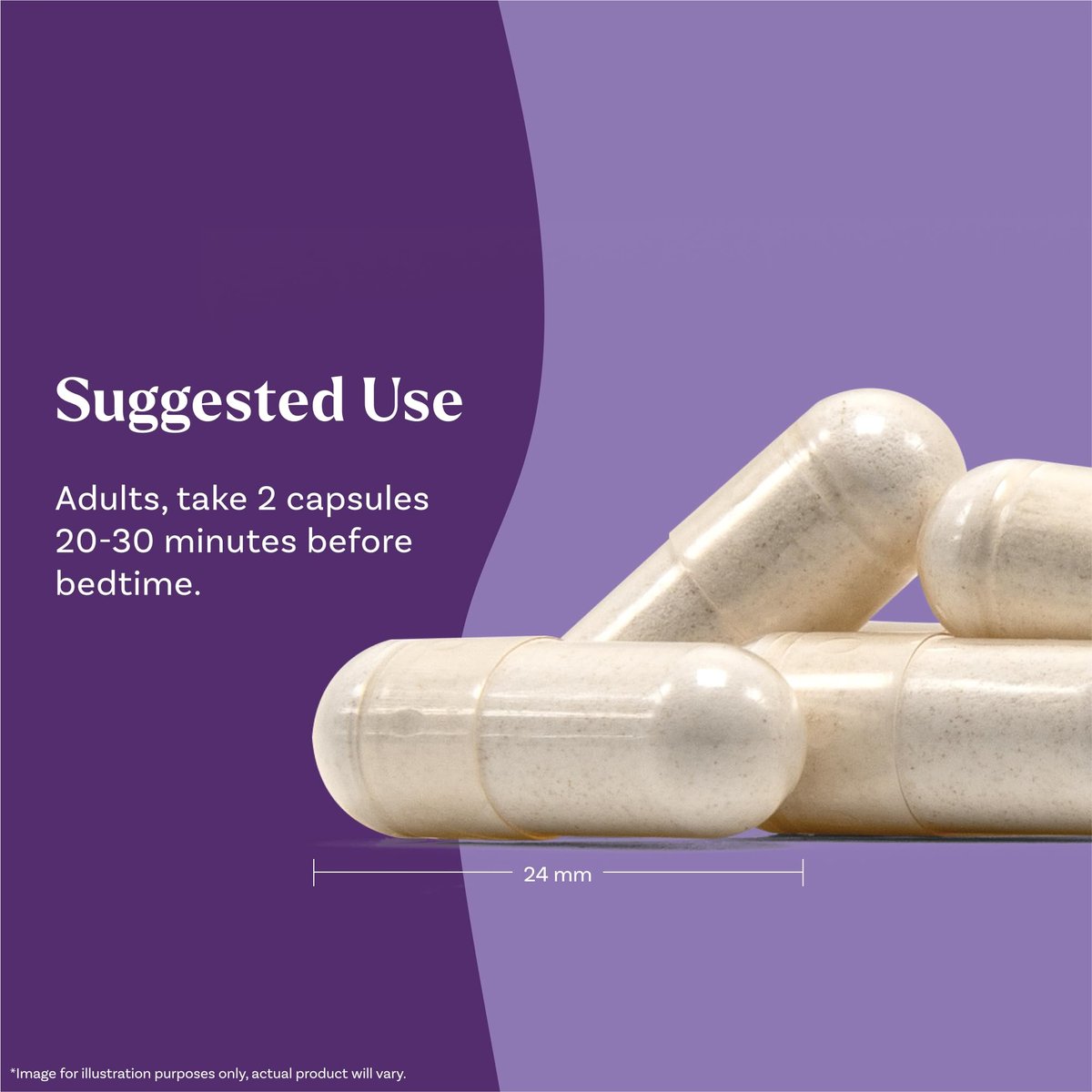 Natrol Schlaf & Erholung Kapseln – Ruhiger Schlaf mit Magnesiumglycinat, GABA, Melatonin 5mg und pflanzlicher Mischung, 30-Tage-Vorrat