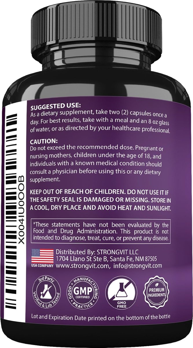 NAD Resveratrol Supplement für Frauen & Männer – Unterstützt Zellgesundheit, Energie & gesundes Altern – Fortschrittliche Formel, Drittanbieter-Labortests in den USA (60 Kapseln)