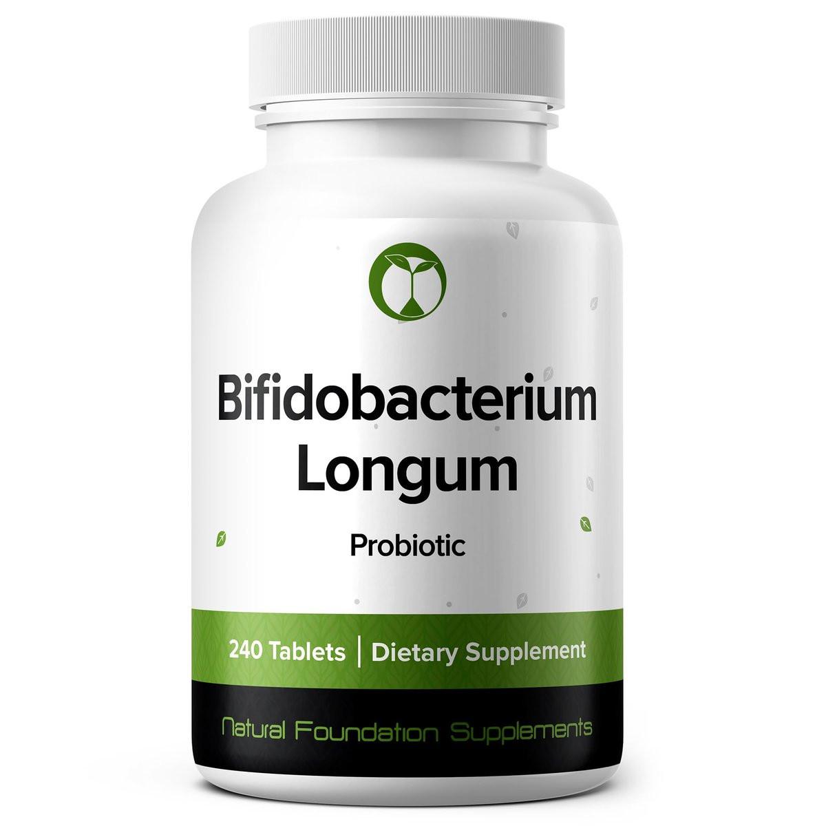 Bifidobacterium Longum Probiotikum 240 Tabletten (4 Monate Vorrat) – Forschungsstamm BL21 – 3 Milliarden KBE – Unterstützung der Verdauungsgesundheit & des Mikrobioms – GMP-zertifiziert