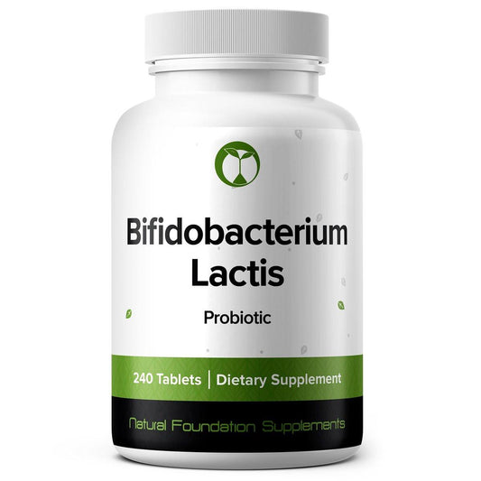 Bifidobacterium Lactis Probiotikum 240 Tabletten (4 Monate Vorrat) - 3 Milliarden KBE erforschter Stamm - Unterstützt Verdauungs- & Immunsystem - GMP-zertifiziert