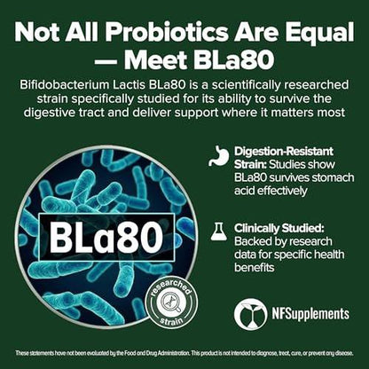 Bifidobacterium Lactis Probiotikum 240 Tabletten (4 Monate Vorrat) - 3 Milliarden KBE erforschter Stamm - Unterstützt Verdauungs- & Immunsystem - GMP-zertifiziert