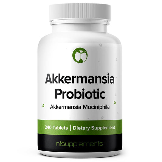 Akkermansia Muciniphila Probiotikum 240 Tabletten (4 Monate Vorrat) – 100 Millionen AFU des erforschten Stamms AKK11 – Unterstützt Verdauungsgesundheit & Darmschleimhaut – GMP-zertifiziert