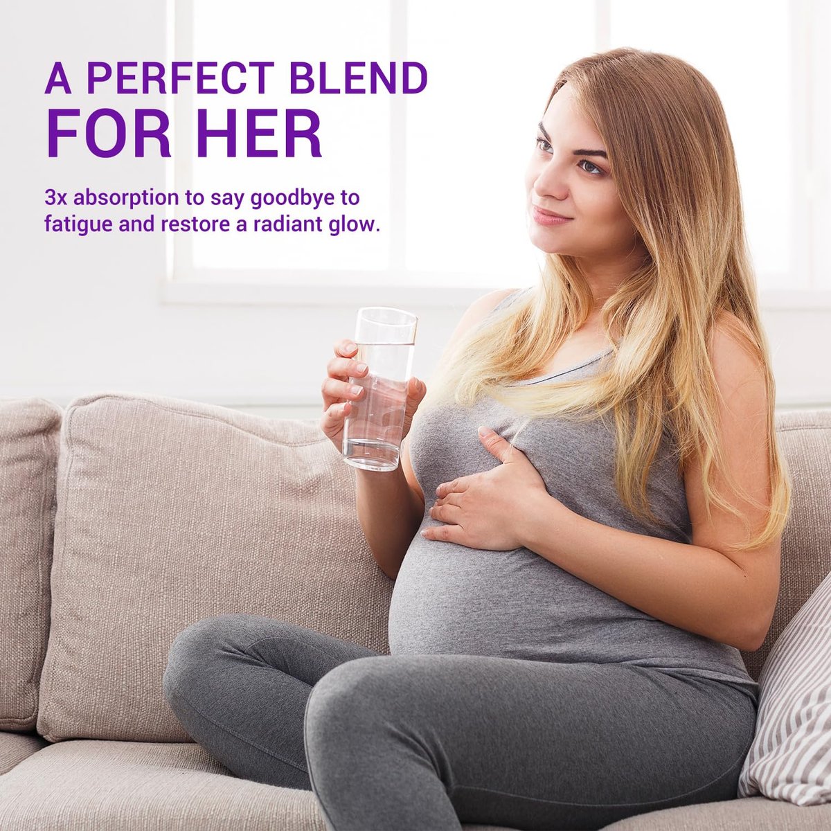Heivy Eisenpräparat mit Ferrosulfat 325 mg und Vitamin C, 240 vegane Tabletten (8 Monate Vorrat) – 65 mg elementares Eisen, nicht gentechnisch verändert, vegan, hoch absorbierbar