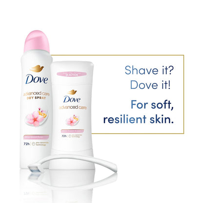 Dove Advanced Care Antiperspirant Deodorant für Frauen Sakura Blüte & Yuzu 3er-Pack 72h Schweiß- und Geruchsschutz 2,6 oz