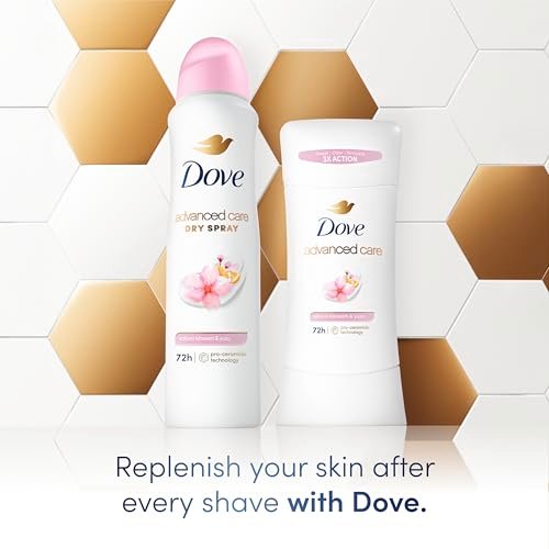 Dove Advanced Care Antiperspirant Deodorant für Frauen Sakura Blüte & Yuzu 3er-Pack 72h Schweiß- und Geruchsschutz 2,6 oz