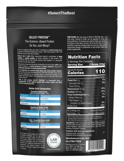 PEScience Select Protein Pulver – Molke- und Kasein-Mischung, fettarmes Proteinpulver für Frauen und Männer, kalorienarm, kohlenhydratarm, keto-freundlich, glutenfrei, Frosted Sugar Cookie – 5 Portionen