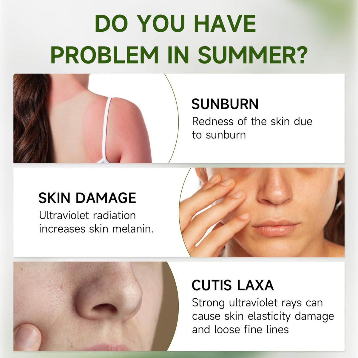 Centella Sonnencreme SPF50 PA++++ Beruhigende Feuchtigkeits-Gesichtssonnencreme mit Centella Asiatica Koreanische Sonnencreme Mattiert ohne Weißeln für fettige und empfindliche Haut