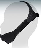 Kinnriemen für Schlaf, CPAP-Kinnriemen, Anti-Schnarchen, verstellbar, atmungsaktiv und bequem