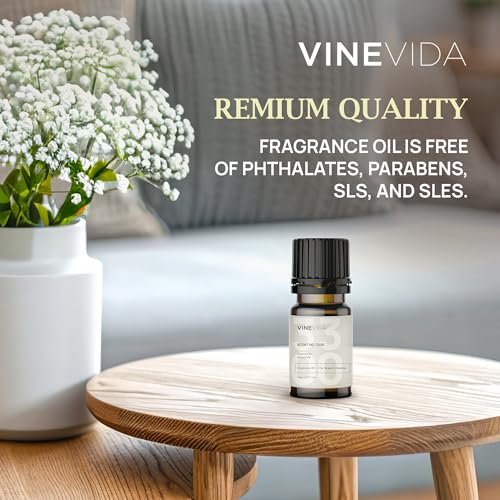 VINEVIDA [Set of 8] Sommerdüfte für die Kerzenherstellung, Ätherische Öle Sommer, Hergestellt in den USA Duftöl für Kerzen, Seifenherstellung, Diffuseröle