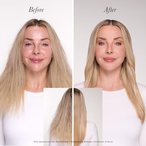 L'ANGE HAIR Ms. Bond Building + Strengthening Conditioner – Haarbond-Wiederherstellung & Intensivpflege für geschädigtes Haar, 8 fl oz
